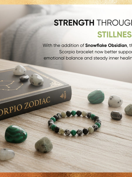 benefits of scorpio zodiac bracelet | the zen crystals