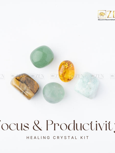 Focus and Productivity Healing Crystal Kit | THE ZEN CRYSTALS