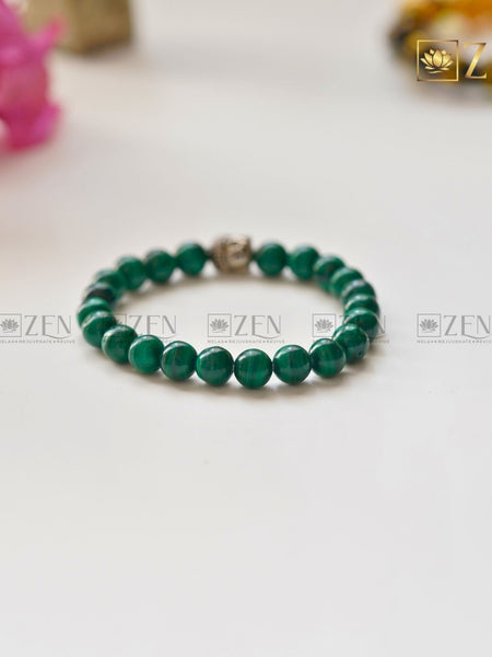 Malachite Bracelet 8mm | The Zen Crystals