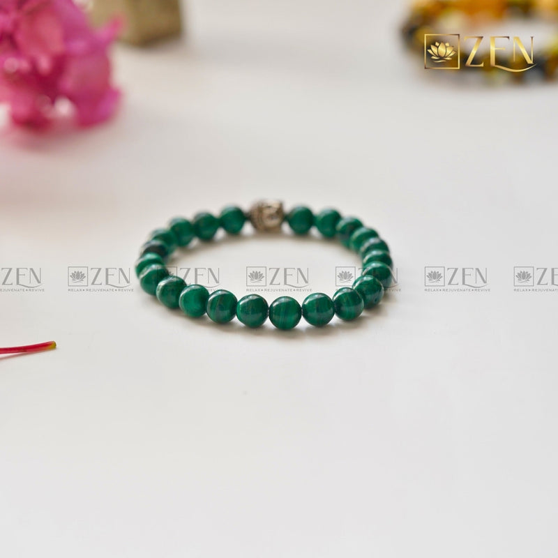 Malachite Bracelet 8mm | The Zen Crystals