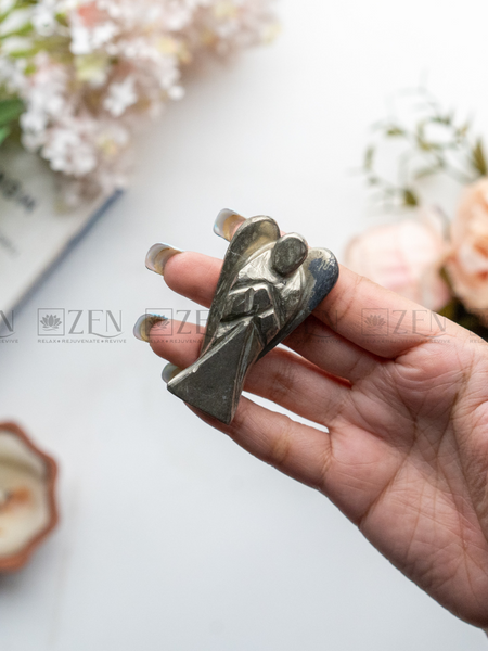 pyrite angel The Zen Crystals