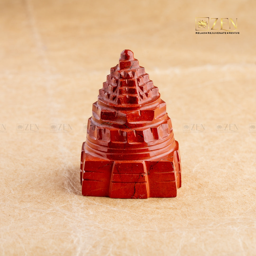 Authentic Red Jasper Shri Yantra | the zen crystals