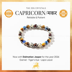 capricorn zodiac bracelet | the zen crystals