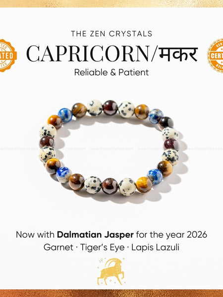 capricorn zodiac bracelet | the zen crystals