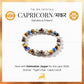 capricorn zodiac bracelet | the zen crystals