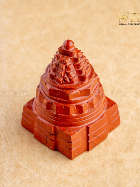 Original Red Jasper Shri Yantra | the zen crystals