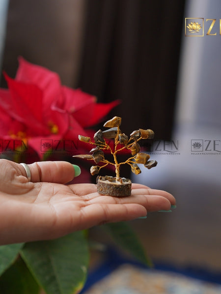 Tiger Eye Mini Tree | the zen crystals