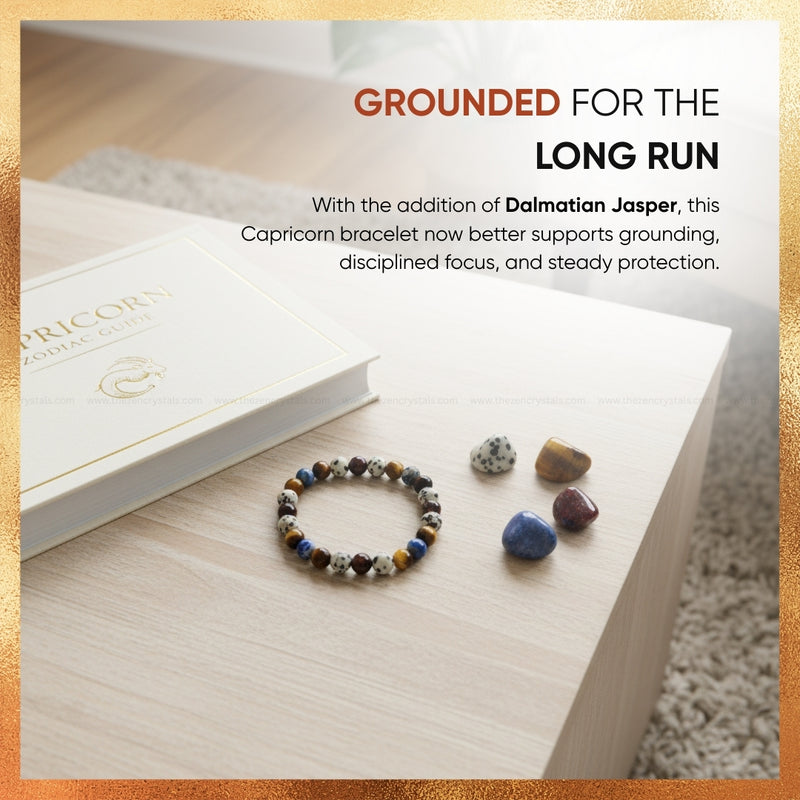 benefits of capricorn zodiac bracelet | the zen crystals