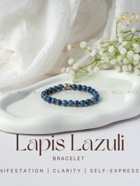 lapis lazuli bracelet | the zen crystals