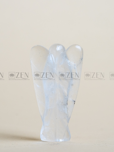 The zen crystals clear quartz angel 