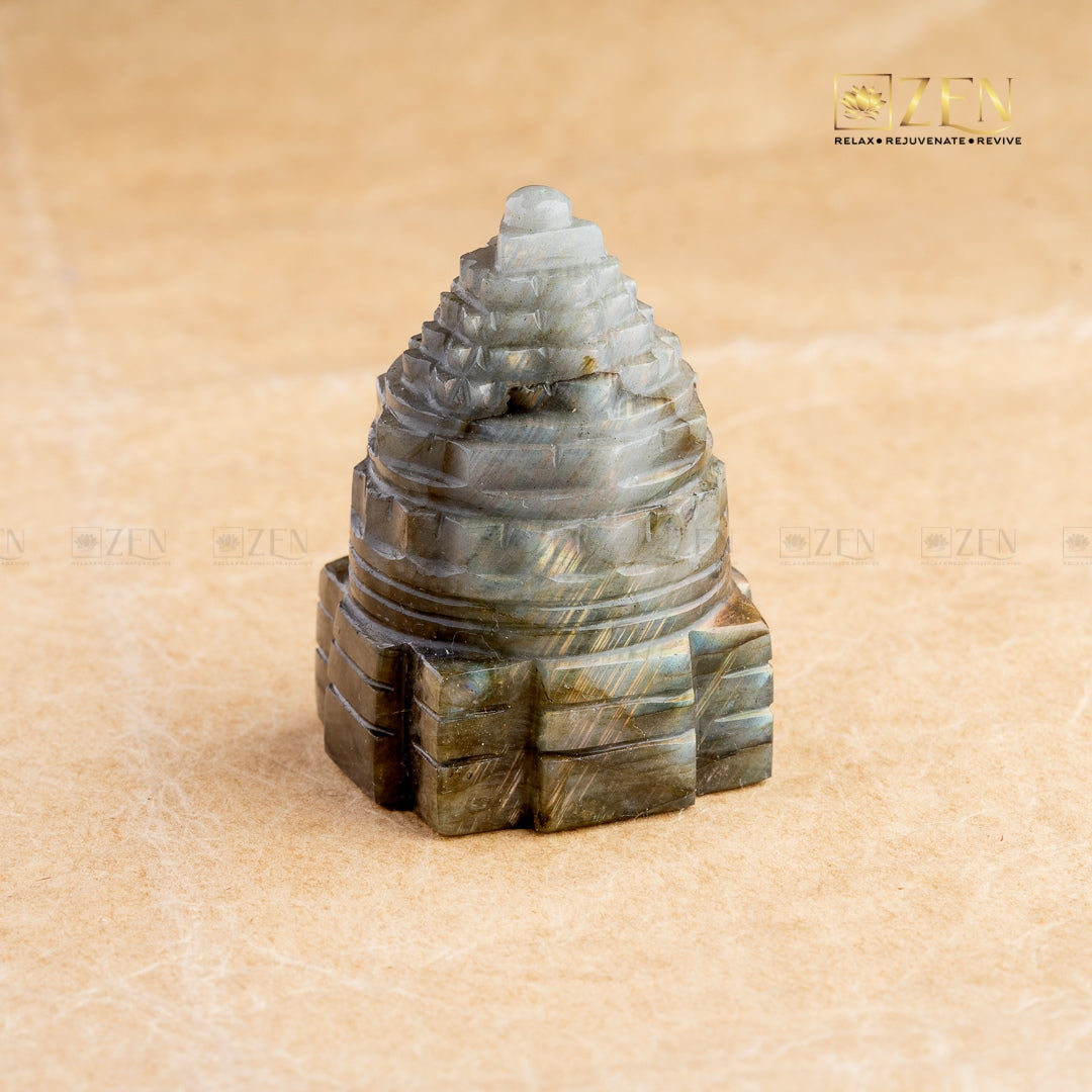 authentic Labradorite Shri Yantra | the zen crystals