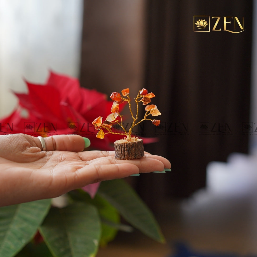 Red Carnelian Mini Tree | The Zen Crystals