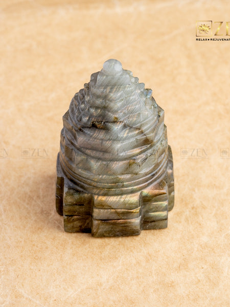 natural Labradorite Shri Yantra | the zen crystals