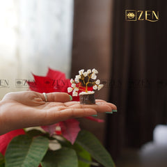 White Agate Mini Tree | The Zen Crystals