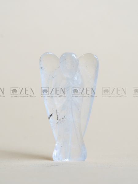 The zen crystals clear quartz angel 