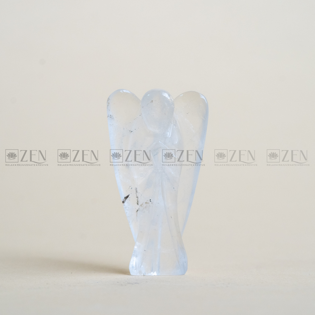 The zen crystals clear quartz angel 