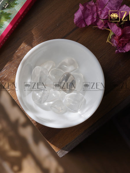 Clear Quartz Tumbled Stone | The Zen Crystals