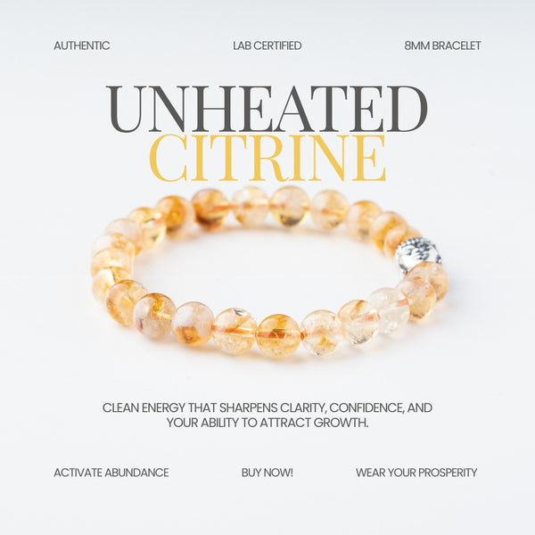 Citrine Bracelet (Unheated)