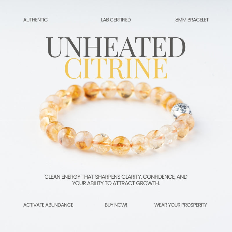 Citrine Bracelet (Unheated)