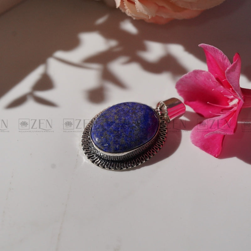 lapis lazuli big size pendant the zen crystals