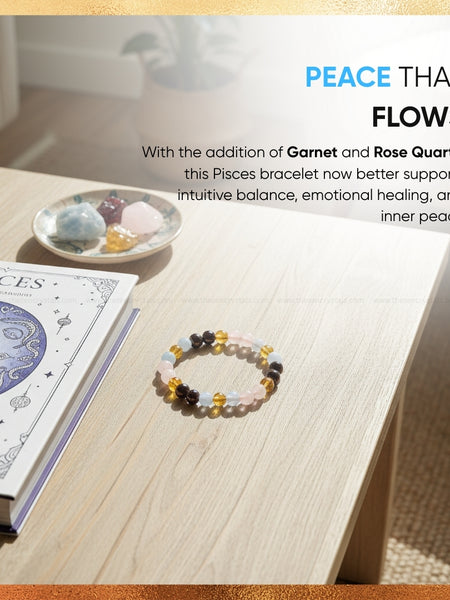 benefits of pisces zodiac bracelet | The Zen Crystals