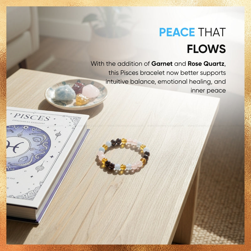 benefits of pisces zodiac bracelet | The Zen Crystals