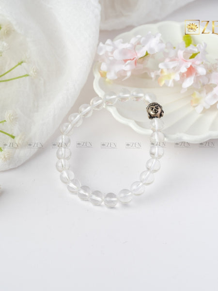 Certified Clear quartz bracelet | The Zen Crystals