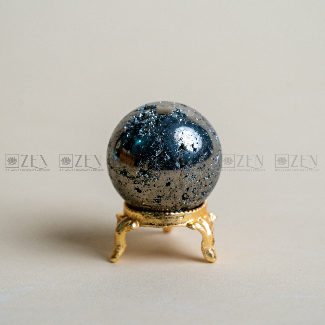 Pyrite Sphere, Gold Crystal Sphere, Prosperity, Abundance, Energy, shops Solar Plexus Chakra Stone, 76mm, 2lb!