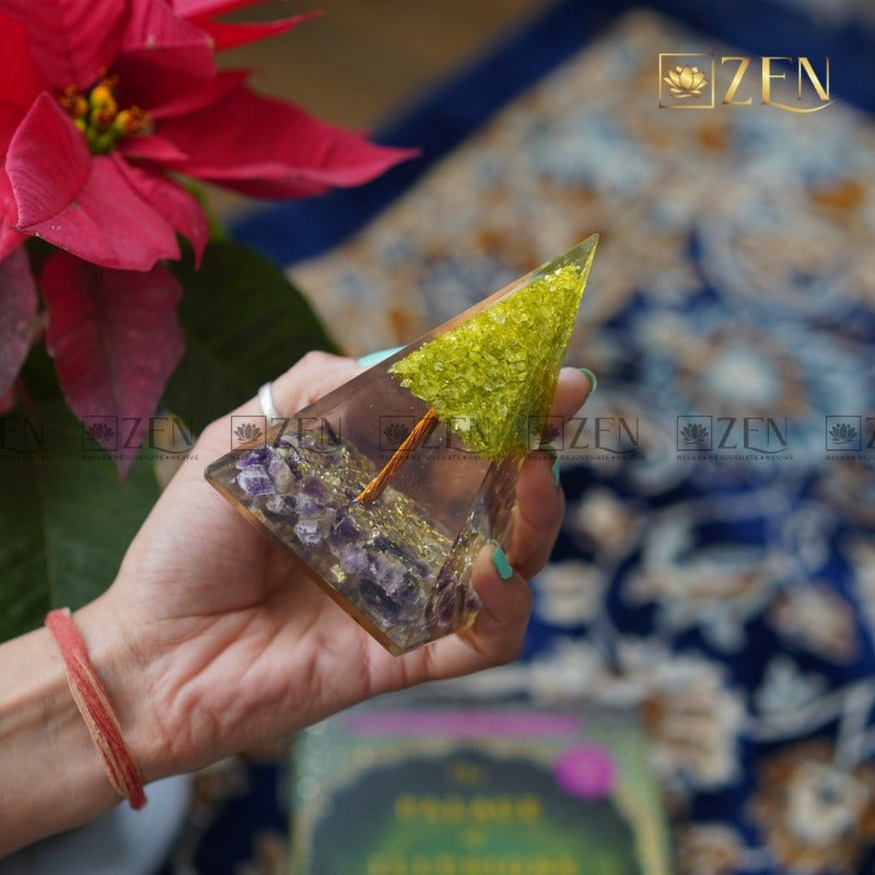 amethyst tree of life pyramid | the zen crystals