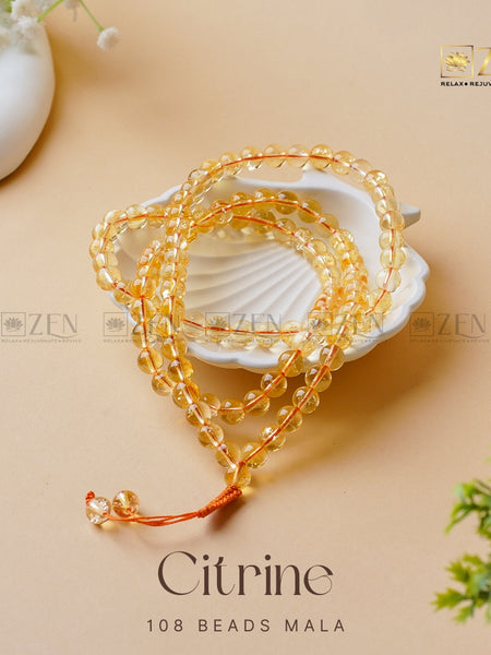 Citrine Mala | The Zen Crystals