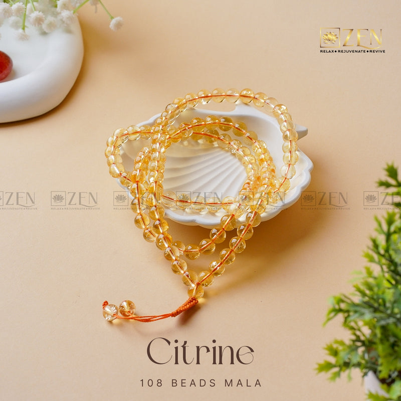 Citrine Mala | The Zen Crystals