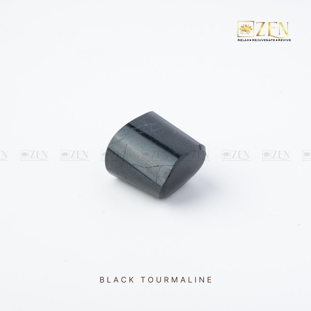 BLACK TOURMALINE TUMBLE | THE ZEN CRYSTALS