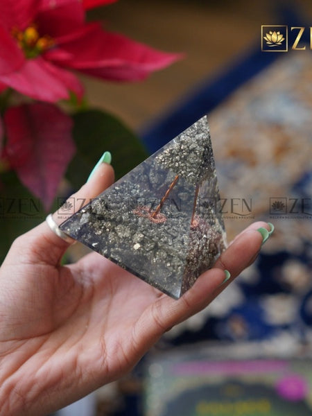pyrite pyramid | the zen crystals