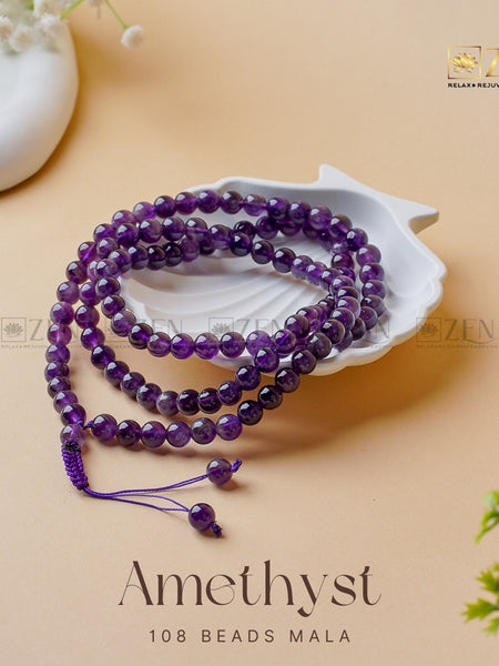Amethyst Mala | The Zen Crystals
