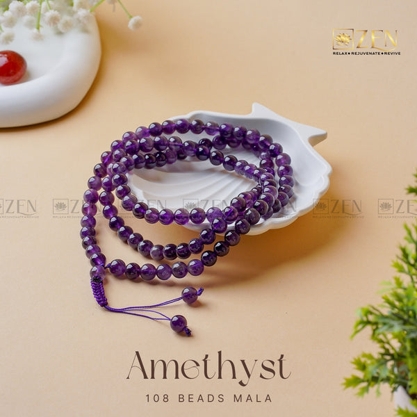 Amethyst Mala | The Zen Crystals