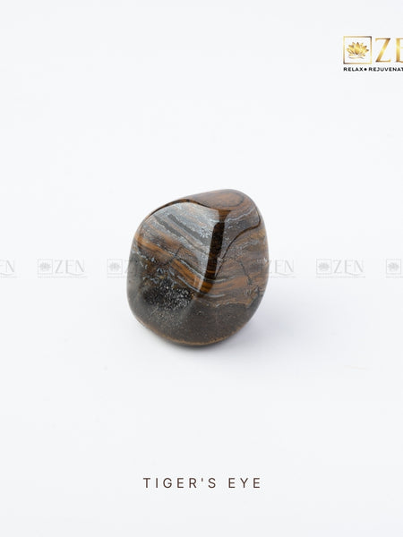 TIGER EYE TUMBLE | THE ZEN CRYSTALS
