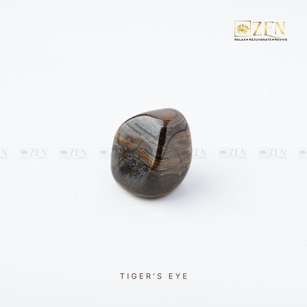 TIGER EYE TUMBLE | THE ZEN CRYSTALS