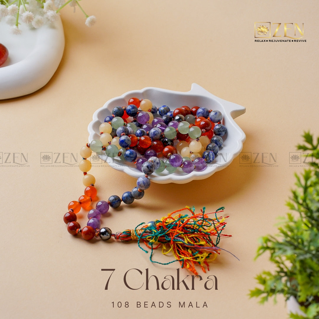 7 Chakra Mala | The Zen Crystals
