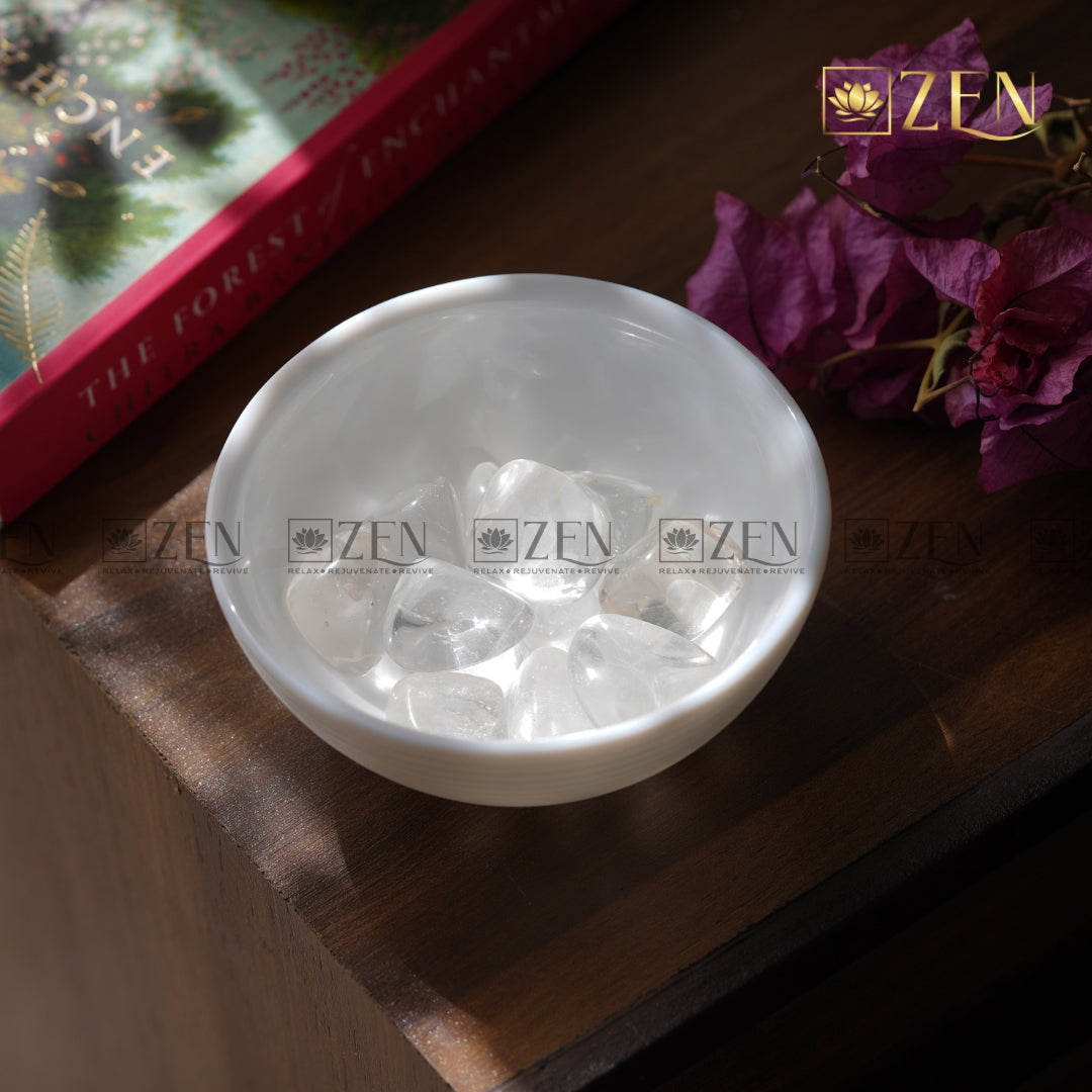 Clear Quartz Tumbled Stone | The Zen Crystals