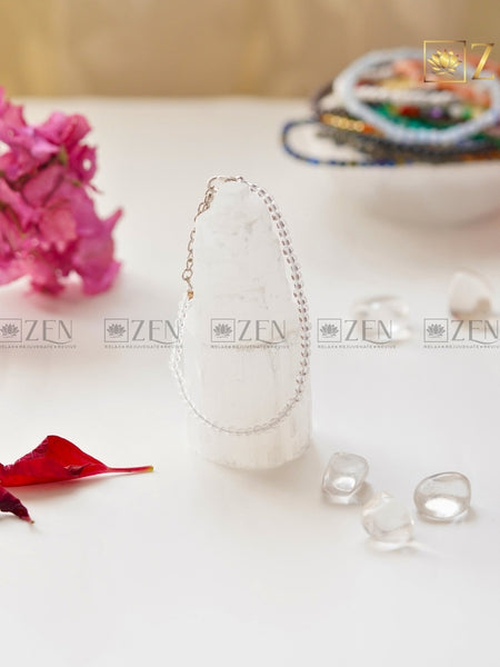 Clear Quartz Bracelet - 4mm