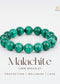 Malachite 12mm Bracelet | The Zen Crystals