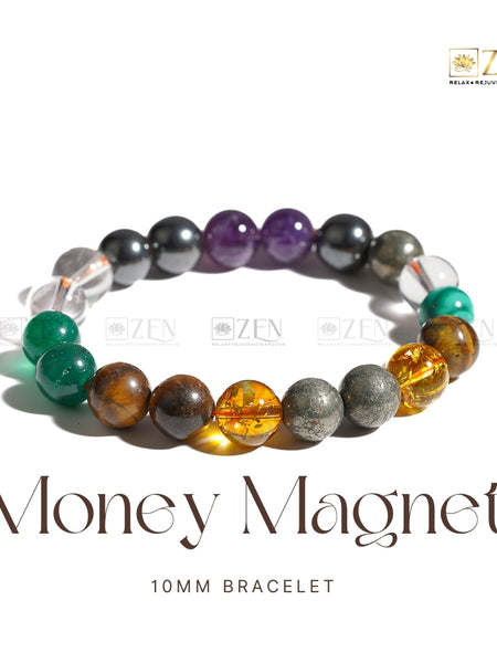 Money Magnet 10MM Bracelet | The Zen Crystals