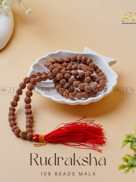 Rudraksha Mala | The Zen Crystals