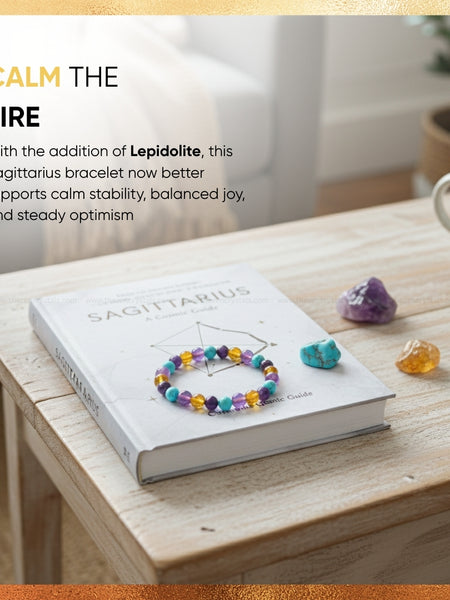 benefits of sagittarius zodiac bracelet | the zen crystals