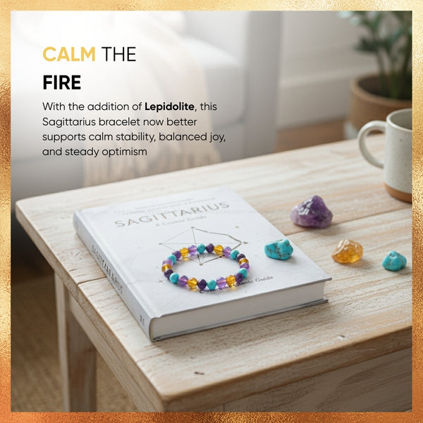 benefits of sagittarius zodiac bracelet | the zen crystals