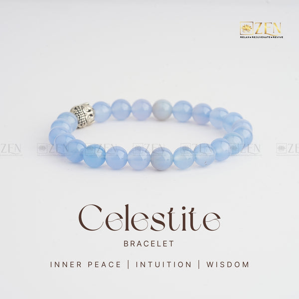Celestite Bracelet | The Zen Crystals