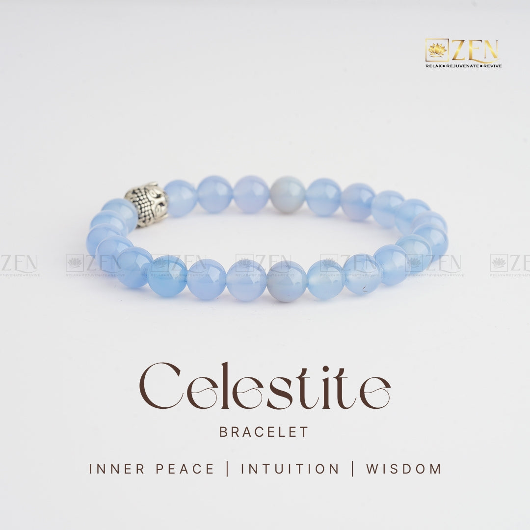 Celestite Bracelet | The Zen Crystals