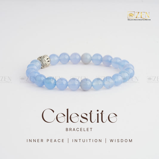 Celestite Bracelet | The Zen Crystals