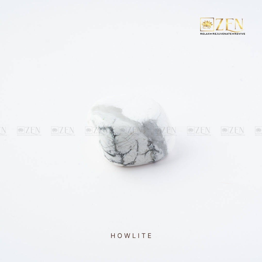 HOWLITE TUMBLE | THE ZEN CRYSTALS