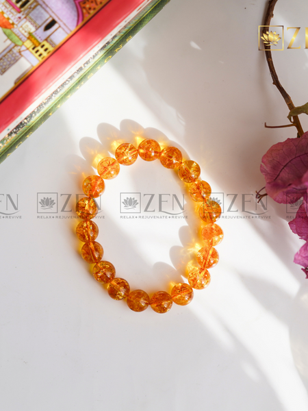 Citrine Bracelet 10mm | The Zen Crystals